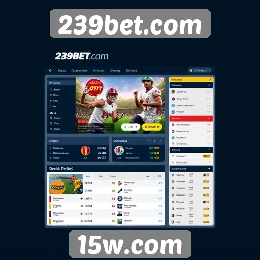Interface e usabilidade do 239bet.com